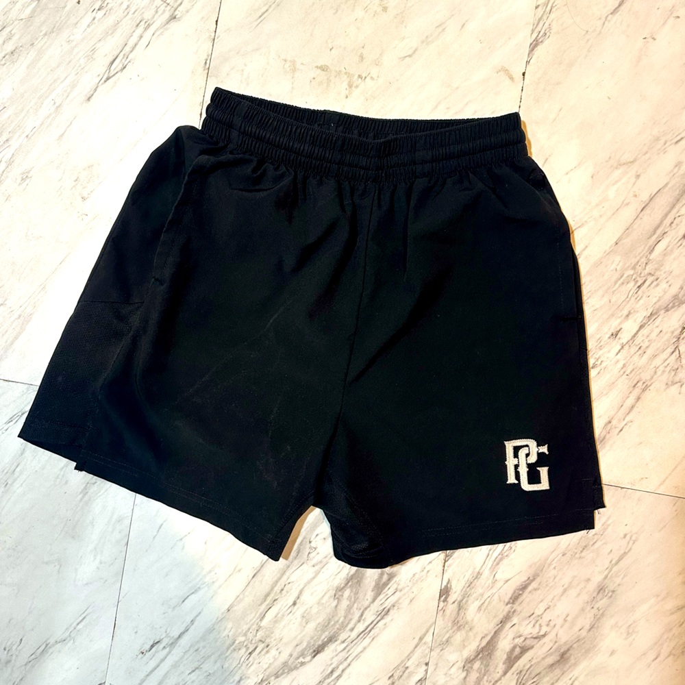 Perfect Game Baseball PG Baseball Shorts Black YL